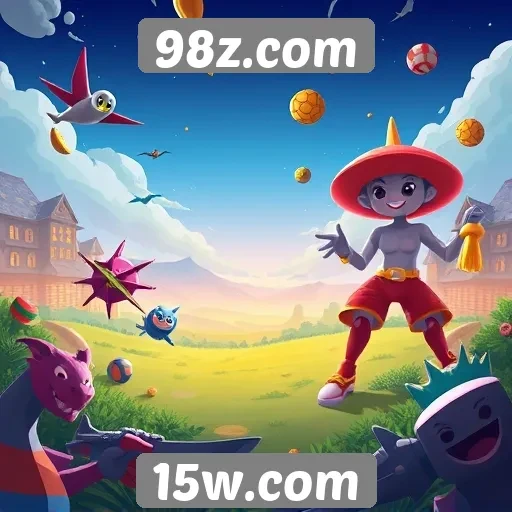 Diversidade de jogos disponíveis em 98z.com